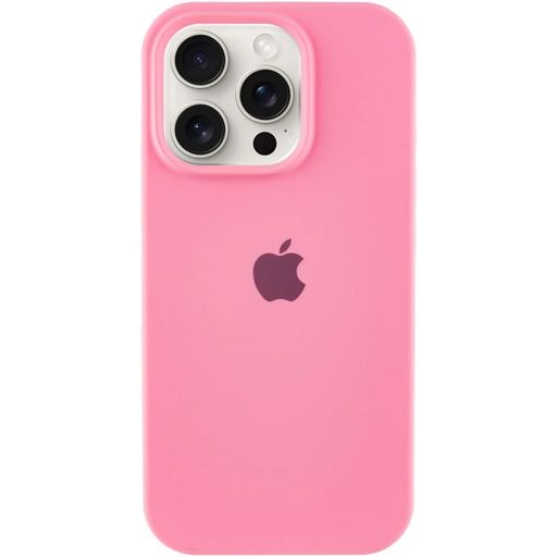 Чохол Silicone Case Full Protective (AA) для Apple iPhone 16 Pro Max (6.9") (Рожевий / Pink)