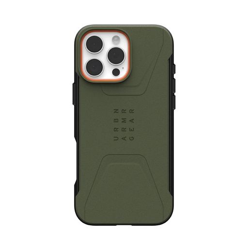 Чохол UAG для iPhone 16 Pro Max, Civilian Magsafe, Olive Drab (114445117272)