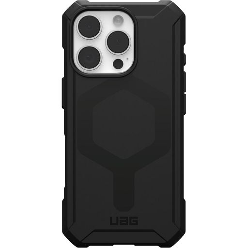 Чохол UAG для iPhone 16 Pro, Essential Armor Magsafe, Black (114448114040)