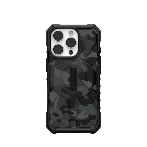 Чехол UAG для iPhone 16 Pro, Pathfinder SE Magsafe, Midnight Camo (114471114061)