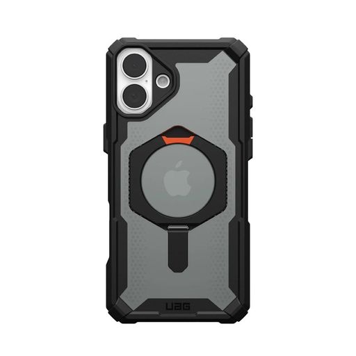 Чохол UAG для iPhone 16 Plus, Plasma XTE MagSafe, Black/Orange (114473114097)