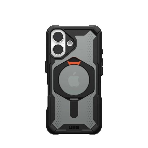 Чохол UAG для iPhone 16, Plasma XTE MagSafe, Black/Orange (114476114097)