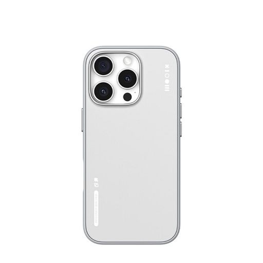 Чехол Blueo для iPhone 16 Pro BL045 Dual-Color Liquid Silicone Magnetic Series (White)