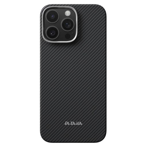 Чохол Pitaka Ultra-Slim Case Classic Twill 600D Black/Grey PitaTap for iPhone 16 Pro Max (KI1602PAM)