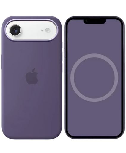 Чохол Silicone Case with MagSafe iPhone 17 Air purple fog