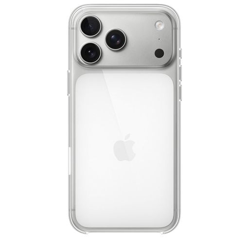 Чохол Apple Clear case NEW with Button, Animation & magsafe iphone 17 Pro Max