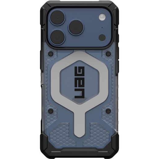 Чохол UAG для iPhone 17 Pro Pathfinder Clear MagSafe Ice/Silver (114551114333)