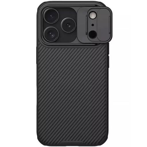 Карбонова накладка Nillkin CamShield Pro для Apple iPhone 17 Pro (6.3") (Black)