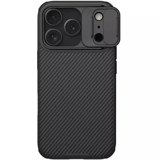 Карбонова накладка Nillkin CamShield Pro Magnetic для Apple iPhone 17 Pro (6.3") (Black)