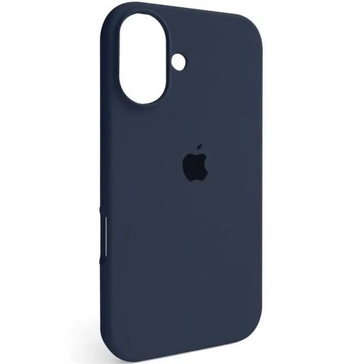 Чохол Silicone Case with MagSafe + Button iPhone 17 Midnight