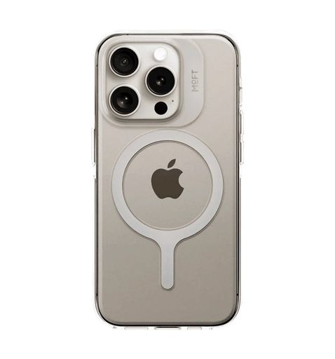 Чехол MOFT Snap Case for IPhone 15 Pro MagSafe Transparent (MD011-1-I15PRO-CR)