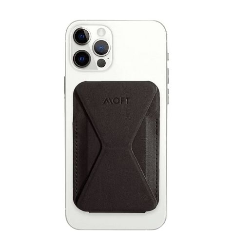 Магнитный кошелек-подставка Moft X with magsafe Black (MS007S-1-BK2021)