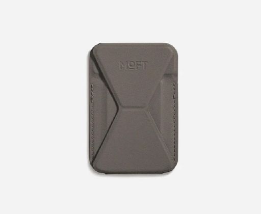 Магнитный кошелек-подставка Moft Snap-On MOVAS with magsafe Grey (MS007MP-1-MO-TPGY)
