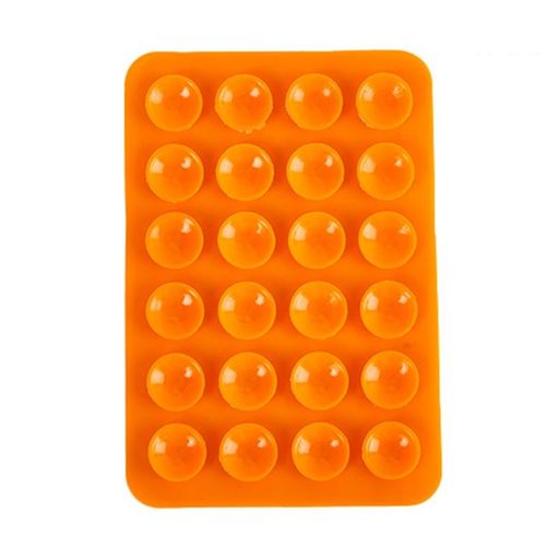 Тримач-присоска для телефону Velcro (Orange)