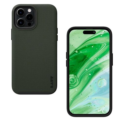 Чехол-накладка LAUT SHIELD for iPhone 14 Pro Olive (L_IP22B_SH_GN)