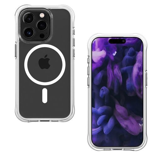 Чохол-накладка LAUT AERO PROTECT with MagSafe for iPhone 15 Pro Max (L_IP23D_AP_W)