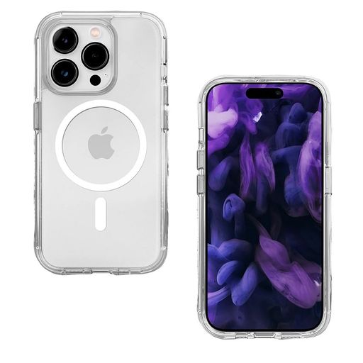 Чехол-накладка LAUT CRYSTAL MATTER X with MagSafe for iPhone 15 Pro Max Crystal (L_IP23D_CMX_UC)