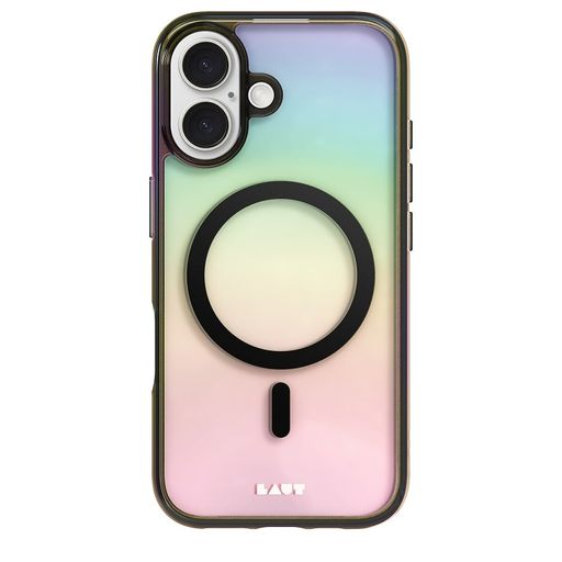 Чохол-накладка LAUT HOLO with MagSafe for iPhone 16 Midnight (L_IP24A_HO_BK)