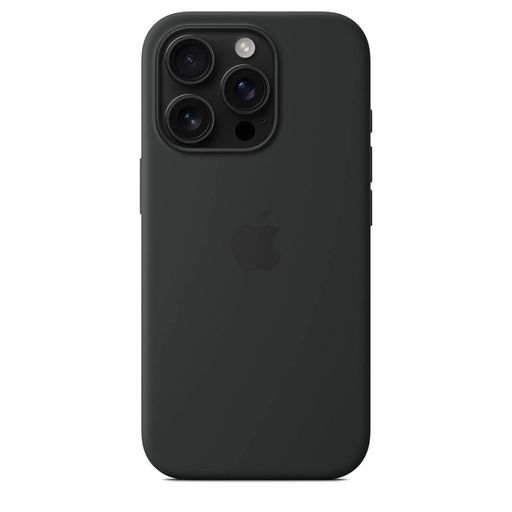 Чохол Silicone Case with MagSafe + Button iPhone 16 Pro Black copi