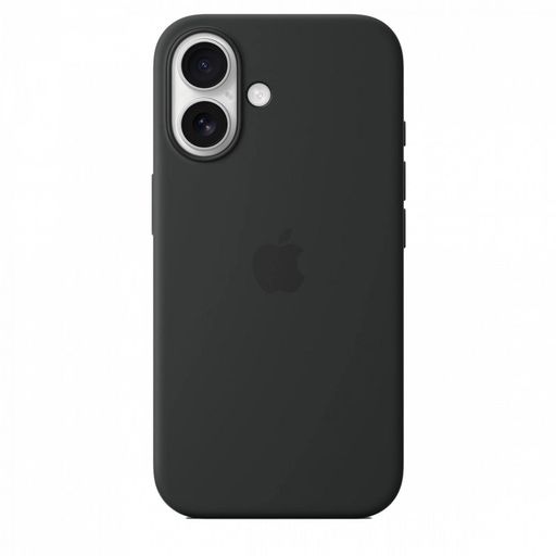 Чохол Silicone Case with MagSafe + Button iPhone 16 Black copi