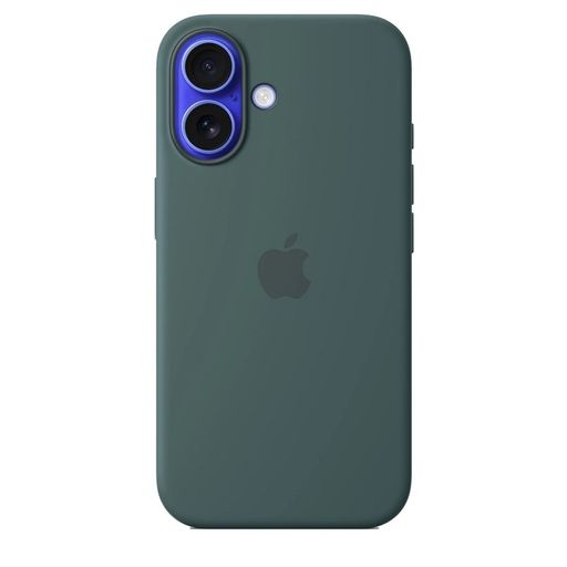 Чохол Silicone Case with MagSafe + Button iPhone 16 Lake Green copi