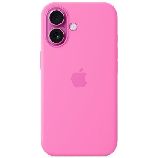 Чохол Silicone Case with MagSafe + Button iPhone 16 Peony