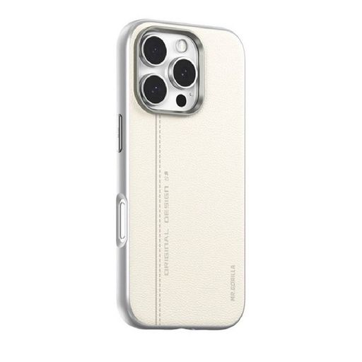Чохол Blueo Premium Leather Case for iPhone 16 Pro Max White