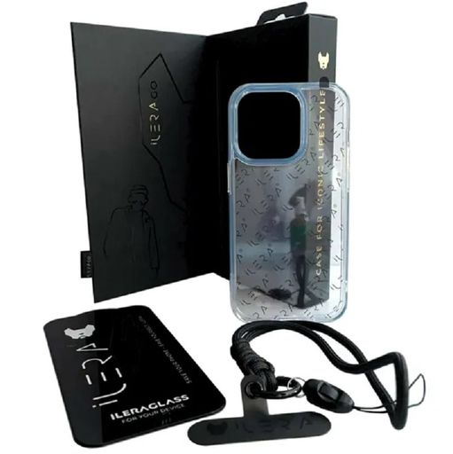 Комплект (чехол + стекло) iLeraGo Ice Case Deluxe Set 4-in-1 iP 15 Pro Max