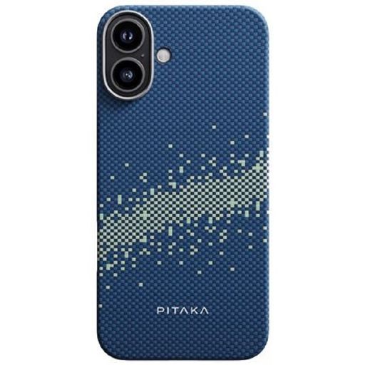 Чохол Pitaka Tactile Woven Case StarPeak Milky Way Galaxy for iPhone 16 (KI1601MYG)