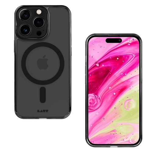 Чохол-накладка LAUT CRYSTAL-M for iPhone 14 Pro Black Crystal (L_IP22B_CRM_UB)