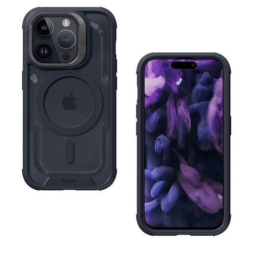 Чохол-накладка LAUT CRYSTAL MATTER with MagSafe for iPhone 15 Pro Blue (L_IP23B_CM4_BL)