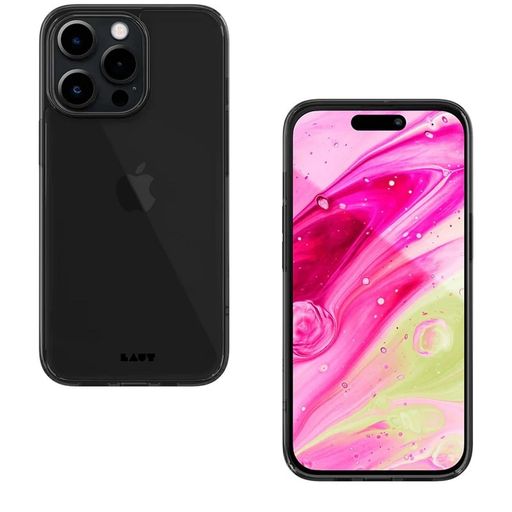 Чехол-накладка LAUT CRYSTAL-X for iPhone 15 Pro Black Crystal (L_IP23B_CX_UB)