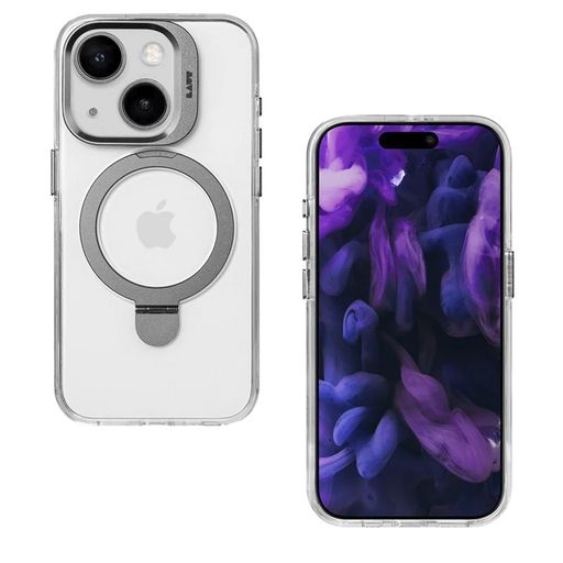 Чохол-накладка LAUT REVIVE PROP with MagSafe for iPhone 15 Plus Crystal (L_IP23C_RE_UC)
