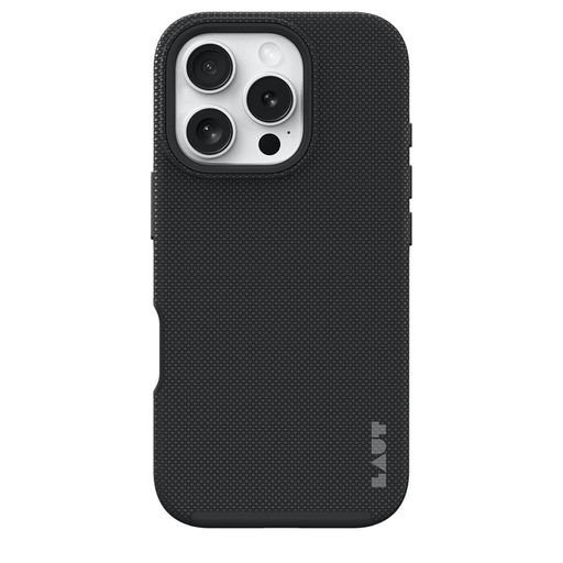 Чохол-накладка LAUT SHIELD with MagSafe for iPhone 16 Pro Max Black (L_IP24D_MSH_BK)