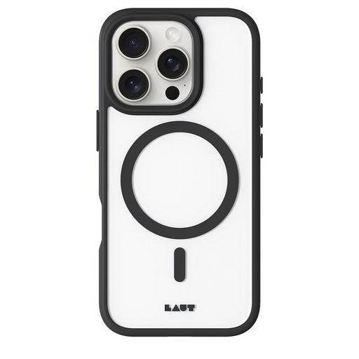 Чехол-накладка LAUT HUEX PROTECT with MagSafe for iPhone 16 Pro Black (L_IP24B_HPT_BK)