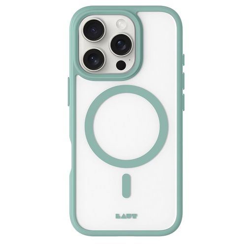 Чохол-накладка LAUT HUEX PROTECT with MagSafe for iPhone 16 Pro Silt Green (L_IP24B_HPT_GN)