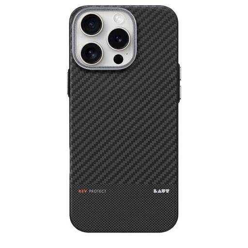 Чохол-накладка LAUT KEV PROTECT with MagSafe for iPhone 16 Pro Black (L_IP24B_KE_BK)