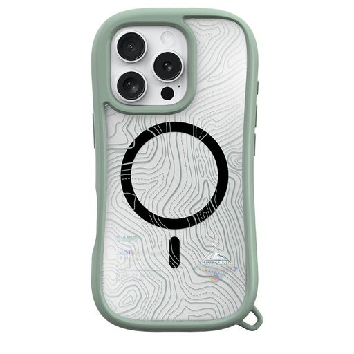 Чохол-накладка LAUT POP ADVENTURE with MagSafe for iPhone 16 Pro Silt Green (L_IP24B_PA_GN)