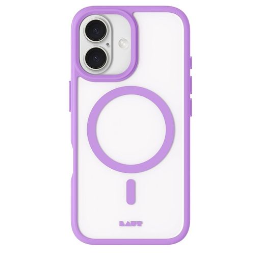 Чохол-накладка LAUT HUEX PROTECT with MagSafe for iPhone 16 Plus Bright Pink (L_IP24C_HPT_P)