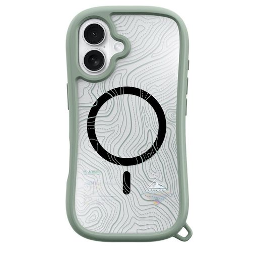 Чохол-накладка LAUT POP ADVENTURE with MagSafe for iPhone 16 Plus Silt Green (L_IP24C_PA_GN)
