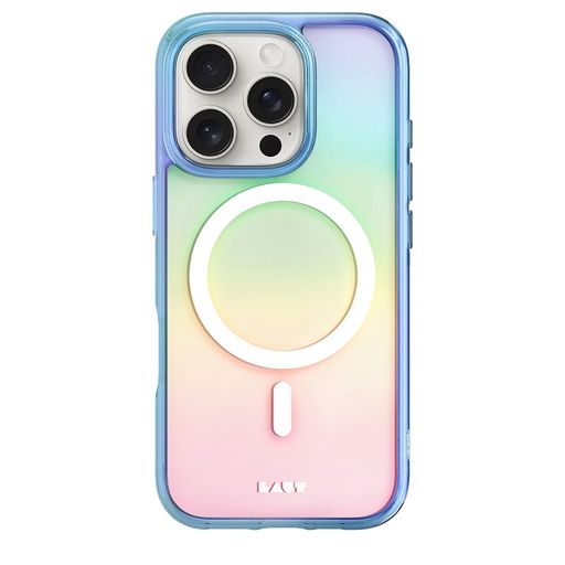Чохол-накладка LAUT HOLO with MagSafe for iPhone 16 Pro Max Blue (L_IP24D_HO_BL)