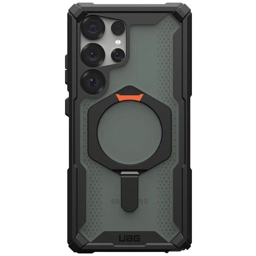 Чохол UAG для Samsung Galaxy S25 Ultra, Plasma XTE with Magnet, Black/Orange (214467114097)