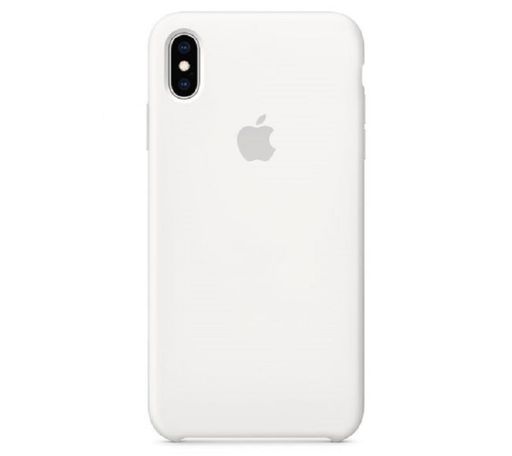 Чехол Apple Silicone Case iphone XS MAX copi White (A)