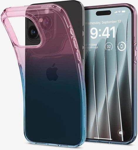 Чохол Spigen для iPhone 15 Pro, Liquid Crystal, Gradation Pink ACS06700