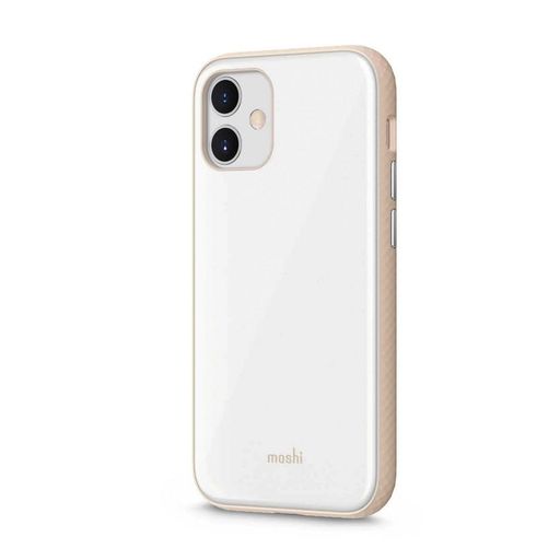 Чохол Moshi iGlaze Slim Hardshell Case Pearl White for iPhone 12 mini (99MO113106)