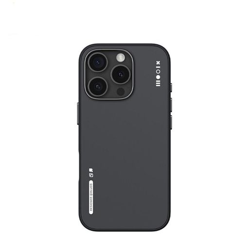 Чехол Blueo для iPhone 16 Pro BL045 Dual-Color Liquid Silicone Magnetic Series (Black)