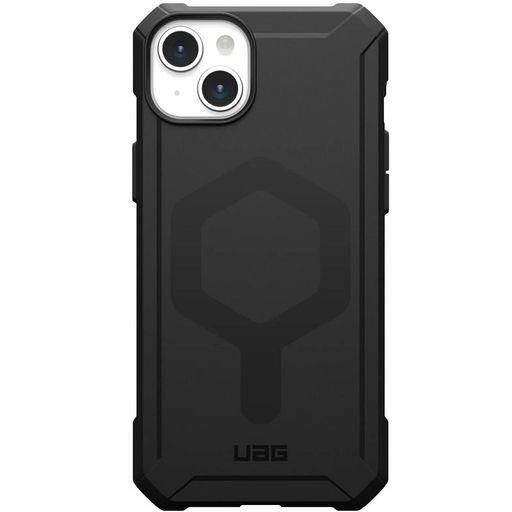 Чохол UAG для Apple iPhone 15 Plus Essential Armor Magsafe, Black (114307114040)