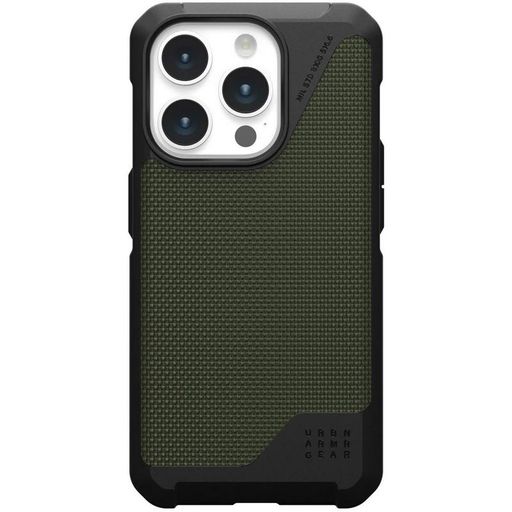 Чехол UAG для Apple iPhone 15 Pro Max Metropolis LT Magsafe, Kevlar Olive (114297113972)