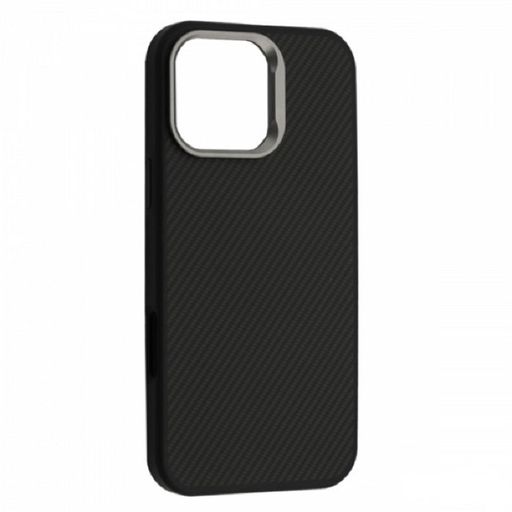 Чехол Kevlar Soft touch  for Apple for iPhone 16 Pro with MagSafe (black)