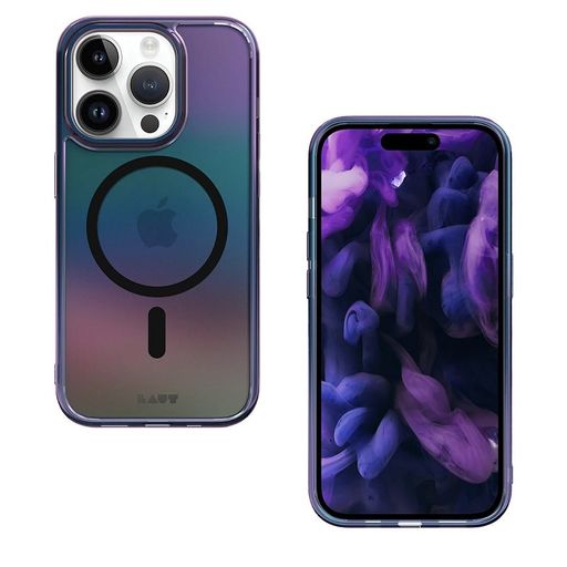 Чехол-накладка LAUT HOLO with MagSafe for iPhone 15 Pro Max Midnight (L_IP23D_HO_BK)